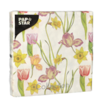 Product foto van Papieren servetten 3-laags Varblommor set van 20