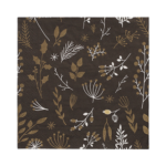 Product foto van Papieren servetten 3-laags Vegetal Or set van 20