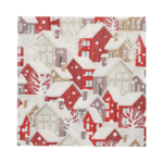 Product foto van Papieren servetten 3-laags Village set van 20