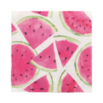 Product foto van Papieren servetten 3-laags Watermelon set van 20