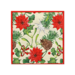 Product foto van Papieren servetten 3-laags Winterly set van 50