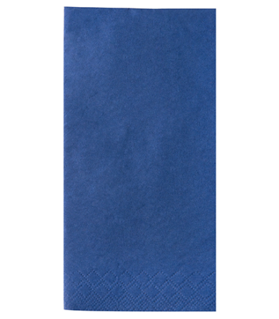 Product foto van Papieren servetten 3-laags donkerblauw set van 250