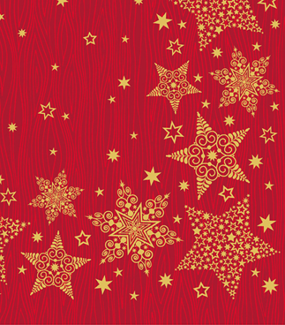 Product foto van Papieren servetten 3-laags kerstservetten 40x40cm set van 50