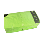 Product foto van Papieren servetten 3-laags lime set van 250