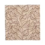 Product foto van Papieren servetten 3-laags naturel 33x33 cm set van 20 Shapes of Leaves