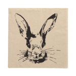 Product foto van Papieren servetten 3-laags natuur My Name is Rabbit set van 20