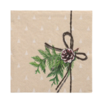 Product foto van Papieren servetten 3-laags natuur set van 20 Simply Natural