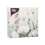 Product foto van Papieren servetten 3-laags pastel set van 50