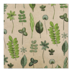 Product foto van Papieren servetten 3-laags wit set van 20 Botanical Fantasy