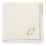 Product foto van Papieren servetten Communion/Confirmation wit set van 50 Royal Collection