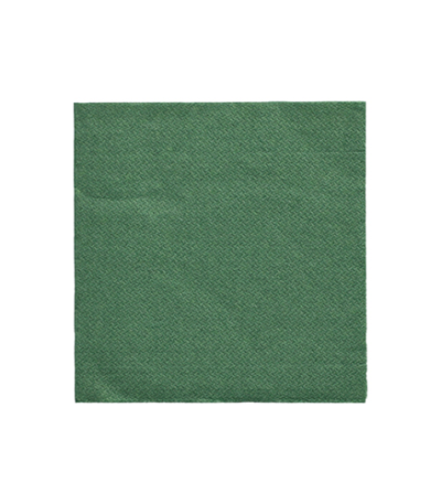 Product foto van Papieren servetten DAILY Collection donkergroen set van 20