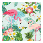 Product foto van Papieren servetten Exotic Flamingos 3-laags set van 20