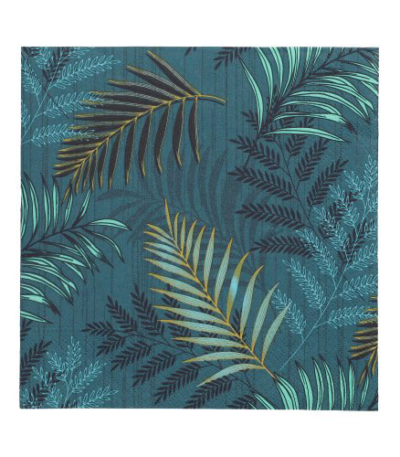 Product foto van Papieren servetten Jungle Leaves 3-laags set van 20