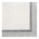 Product foto van Papieren servetten "ROYAL Collection" Chalk set van 50