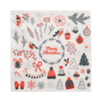 Product foto van Papieren servetten Winter Symbols 3-laags set van 20