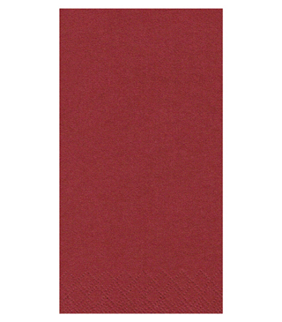 Product foto van Papieren servetten bordeaux 3-laags set van 250