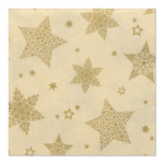 Product foto van Papieren servetten creme 3-laags 33cm set van 20 Christmas Shine