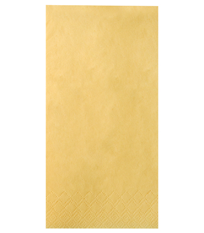 Product foto van Papieren servetten geel 3-laags set van 250