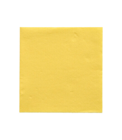 Product foto van Papieren servetten geel DAILY Collection set van 150