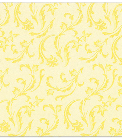 Product foto van Papieren servetten geel "Damascato" set van 50 ROYAL Collection