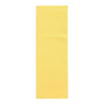 Product foto van Papieren servetten geel met bestekvouw set van 50 DAILY Collection