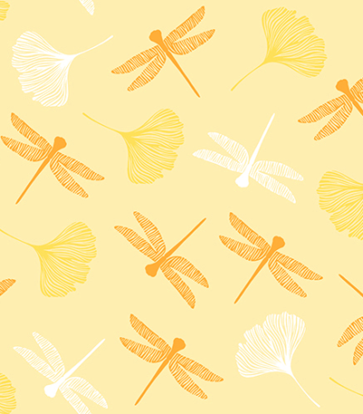 Product foto van Papieren servetten geel set van 20 40x40cm Ginko