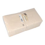 Product foto van Papieren servetten gerecycled 33x33 cm set van 500