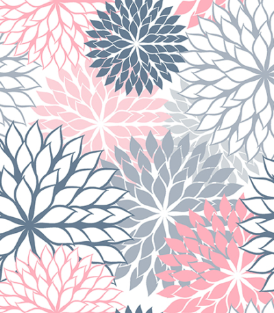 Product foto van Papieren servetten grijs 40x40cm set van 20 Floralies