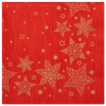 Product foto van Papieren servetten rood 40x40 cm set van 20 Christmas Shine