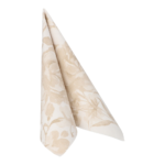 Product foto van Papieren servetten zand "Rose" set van 50 ROYAL Collection