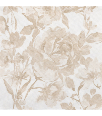 Product foto van Papieren servetten zand "Rose" set van 50 ROYAL Collection