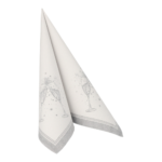 Product foto van Papieren servetten zilver set van 20 ROYAL Collection Festivities