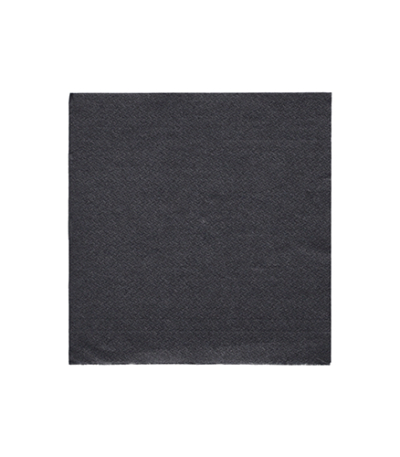 Product foto van Papieren servetten zwart set van 20 24x24cm Daily Collection