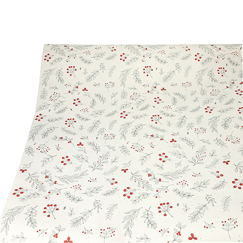 Product foto van Papieren tafelkleed Berries 3m x 1.2m