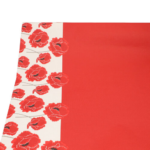 Product foto van Papieren tafelkleed Poppy 3m x 1