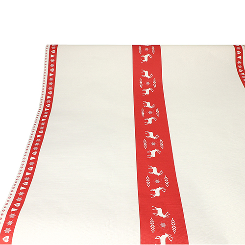 Product foto van Papieren tafelkleed Rennes 3m x 1.2m