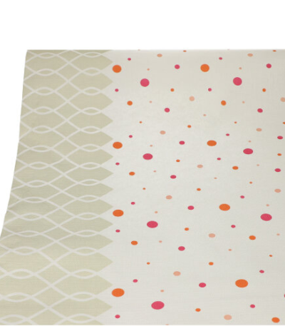 Product foto van Papieren tafelkleed Rosa 3mx1.2m