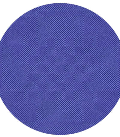 Product foto van Papieren tafelkleed damastprint donkerblauw 8m