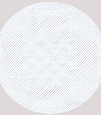 Product foto van Papieren tafelkleed damastprint wit 10m