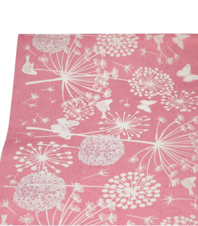 Product foto van Papieren tafelkleed fuchsia Meadow 3m