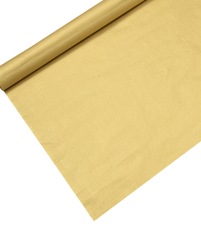 Product foto van Papieren tafelkleed goud 6m x 1