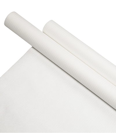 Product foto van Papieren tafelkleed wit 8m x 118cm