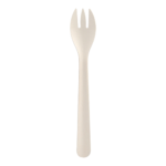 Product foto van Papieren vorken wit set van 50
