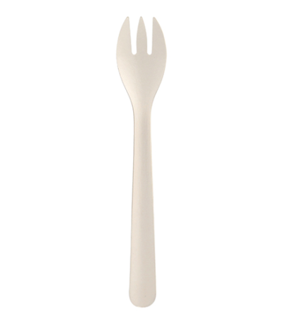 Product foto van Papieren vorken wit set van 50