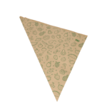 Product foto van Papieren zakken Kraft bruin set van 1000 Fruits & Vegs