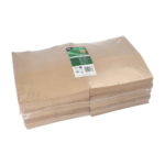 Product foto van Papieren zakken kraftpapier bruin set van 250