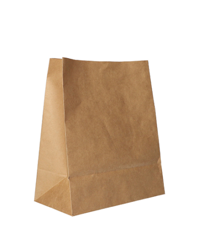 Product foto van Papieren zakken kraftpapier bruin set van 250