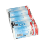 Product foto van Pedaalemmerzakken HDPE assorti kleuren 30l set van 100