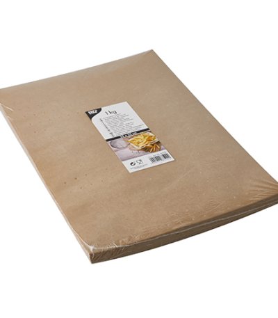 Product foto van Pergament inpakpapier bruin vetvrij 35x25 cm