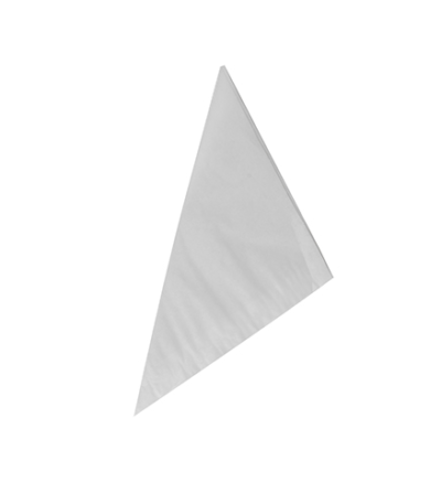 Product foto van Pergament puntzakjes wit 125gr set van 1000